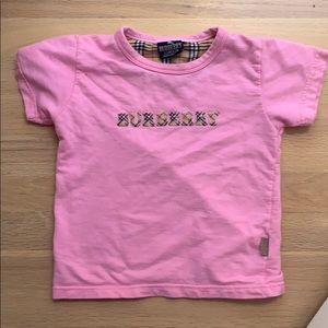authentic burberry t shirt